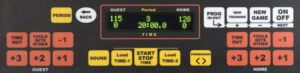 Consola pupitre para marcador deportivo portátil led RKB-FPT Favero PS-M. Tablero Deportivo para todos los deportes: baloncesto, fútbol, rugby, voleibol, tenis, pádel, pelota vasca, fútbol sala, balonmano, boxeo, lucha, judo, kárate, hockey, tenis, bádminton, tenis de mesa, waterpolo, …