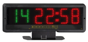 cronometro deportivo electrónico digital led gym gimnasio carreras competición crossfit intervalos entrenamientos sobremesa