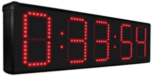 cronometro electrónico led digital deportivo exterior temporizador carreras meta atletismo maratón triatlón ciclismo competición popular