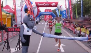 cronometro led deportivo electronico carreras arco meta atletismo exterior temporizador ciclismo competicion popular tripode