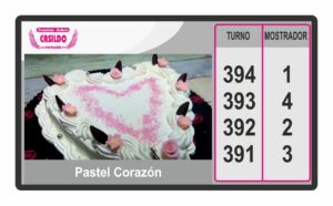gestión de colas gestor turnos espera pantalla turno publicidad sistema empresa comercio expendedor ticket táctil televisión tv 3