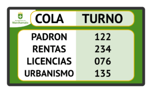 gestión de turnos control colas espera software publicidad sistema administración ayuntamiento expendedor ticket táctil televisión tv 2