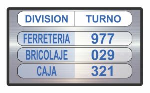 gestión de turnos control colas espera software publicidad sistema empresa comercio expendedor ticket táctil televisión tv digital signage 2