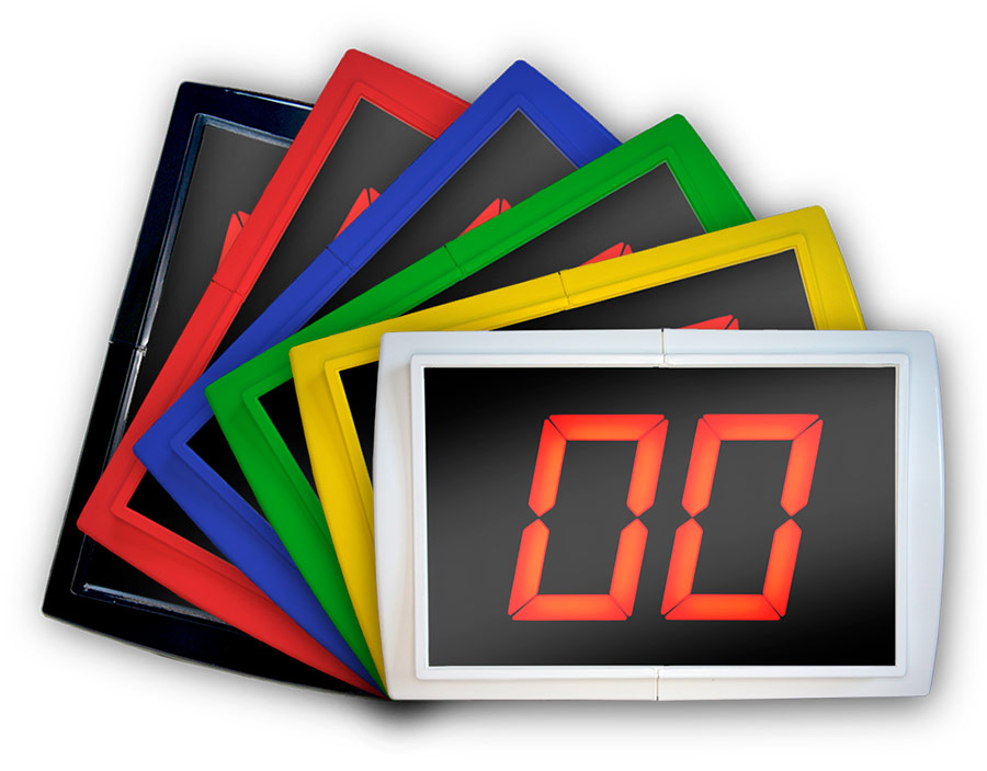 pantalla su turno led carcasa colores gestión de colas gestión de turnos control de tiempos de espera turnomatic turnero