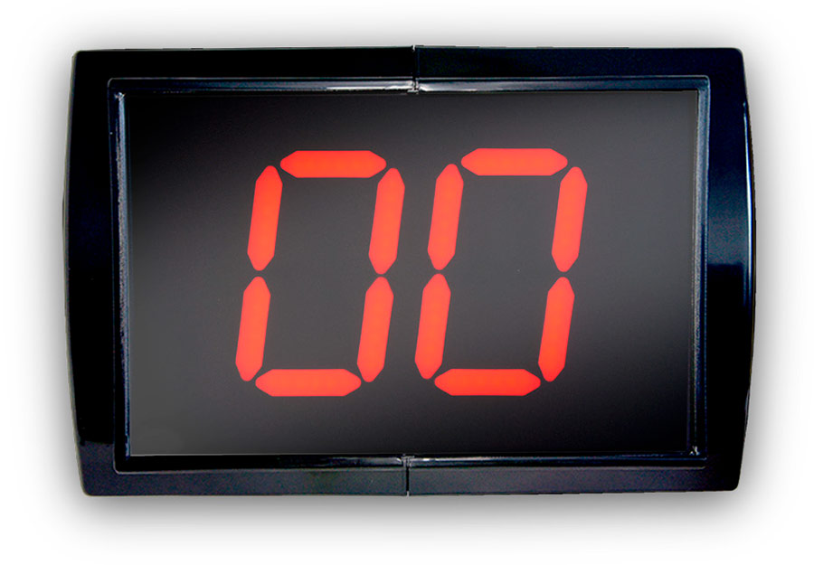pantalla su turno led gestión de turnos gestión de colas control de tiempos de espera turnomatic turnero do -dígitos mando distancia cable