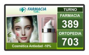 sistema gestión de colas farmacia gestor turnos espera software publicidad farmacia parafarmacia ortopedia ticket táctil digital signage 3